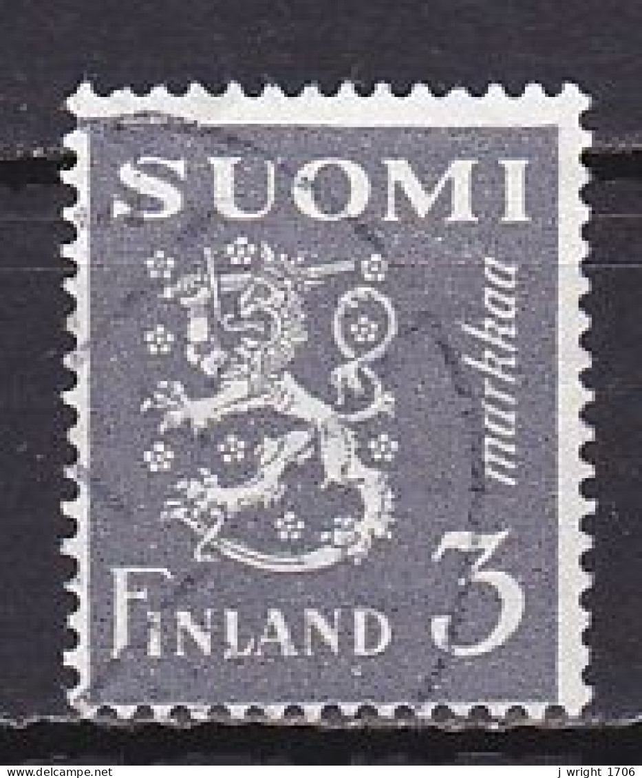 Finland, 1947, Lion, 3mk, USED - Gebraucht