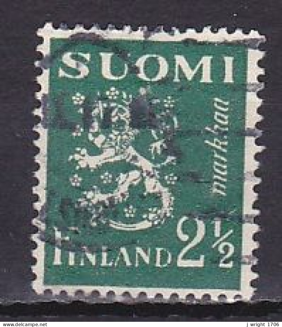 Finland, 1947, Lion, 2½mk, USED - Used Stamps