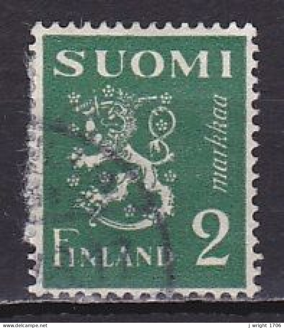 Finland, 1945, Lion, 2mk, USED - Gebruikt