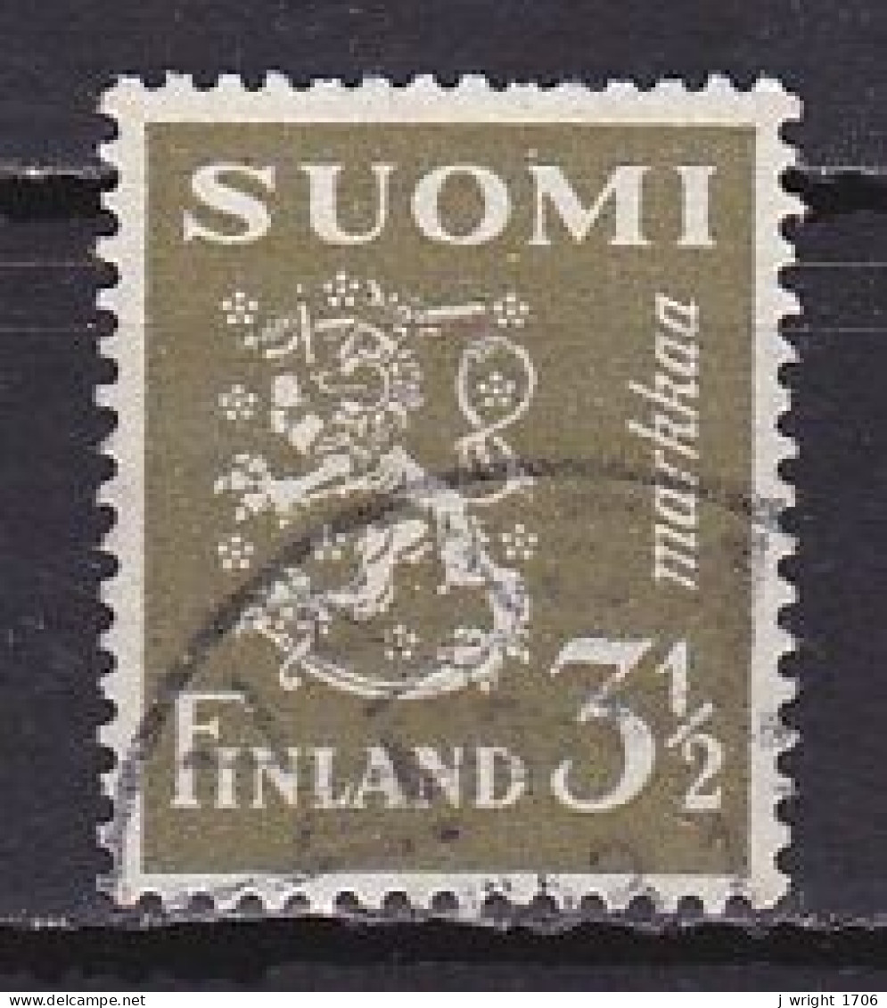 Finland, 1942, Lion, 3½mk, USED - Gebruikt