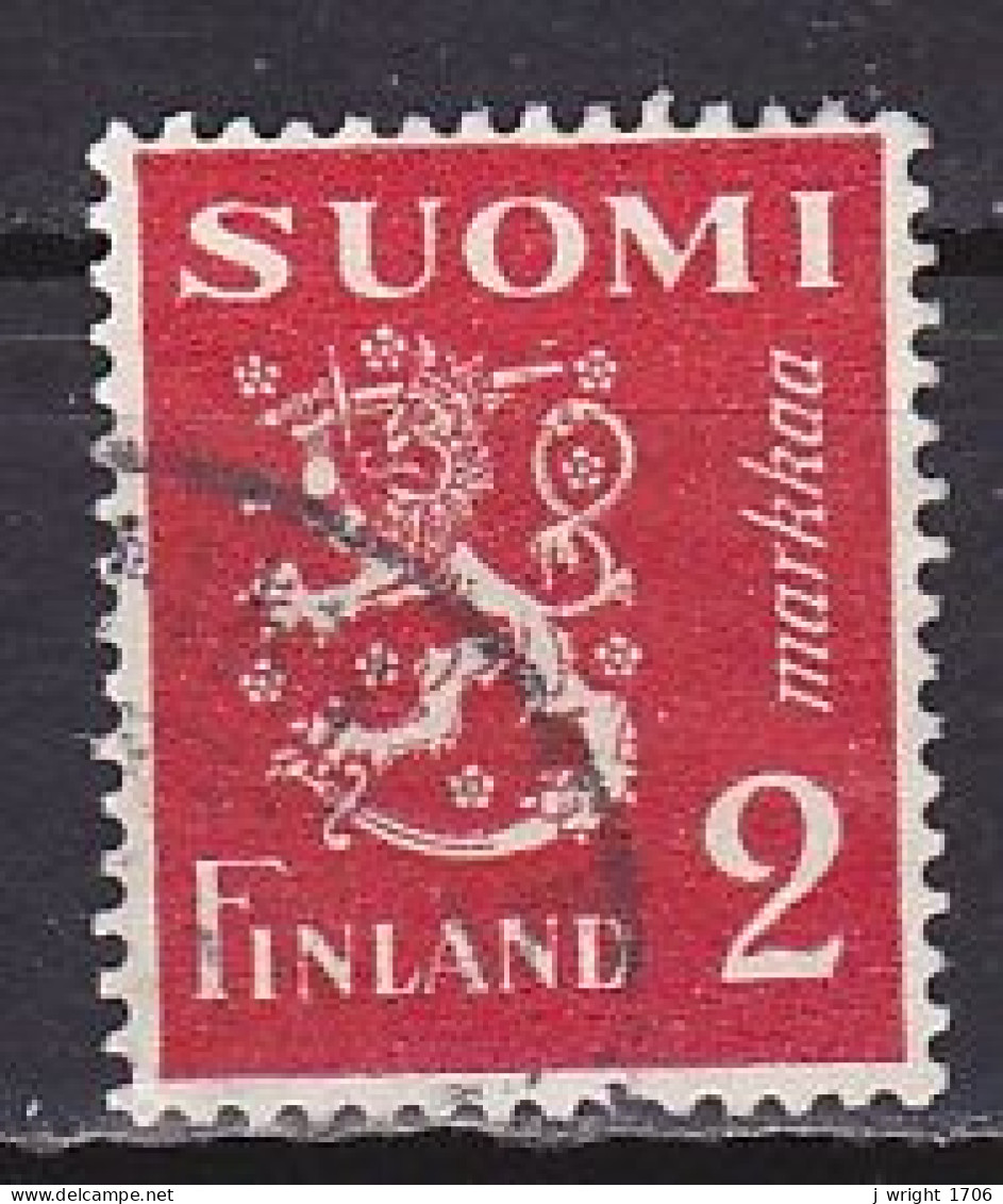 Finland, 1936, Lion, 2mk, USED - Used Stamps