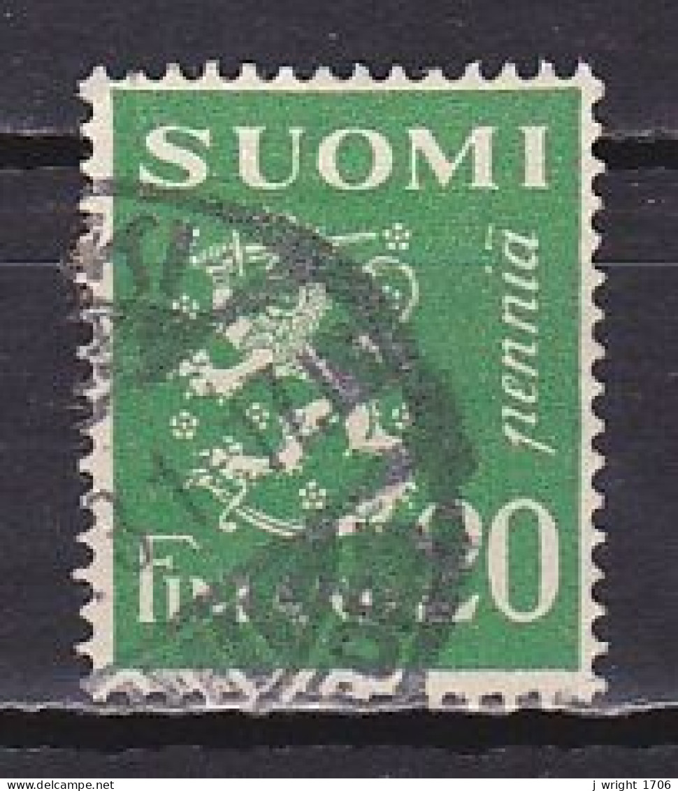 Finland, 1930, Lion, 20p, USED - Used Stamps