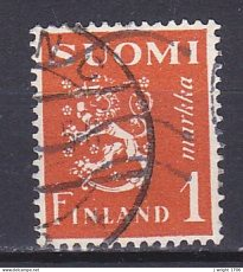 Finland, 1930, Lion, 1mk, USED - Usados