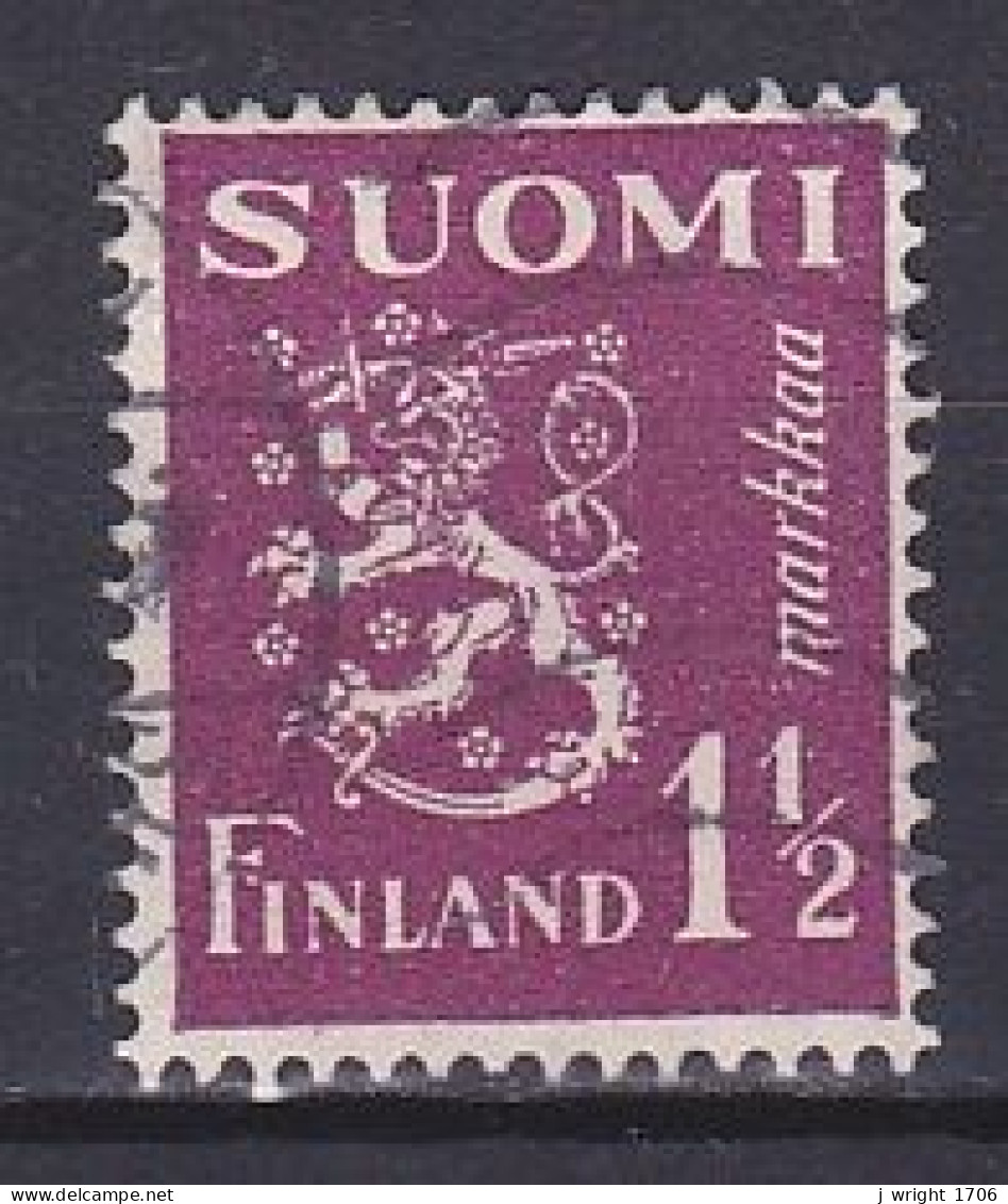 Finland, 1930, Lion, 1½mk, USED - Usados