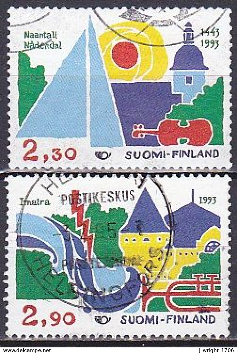 Finland, 1993, Nordic Co-operation, Set, USED - Usati