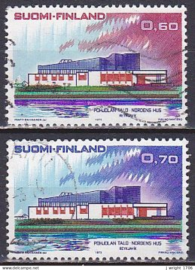 Finland, 1973, Nordic Co-operation Issue, Set, USED - Oblitérés