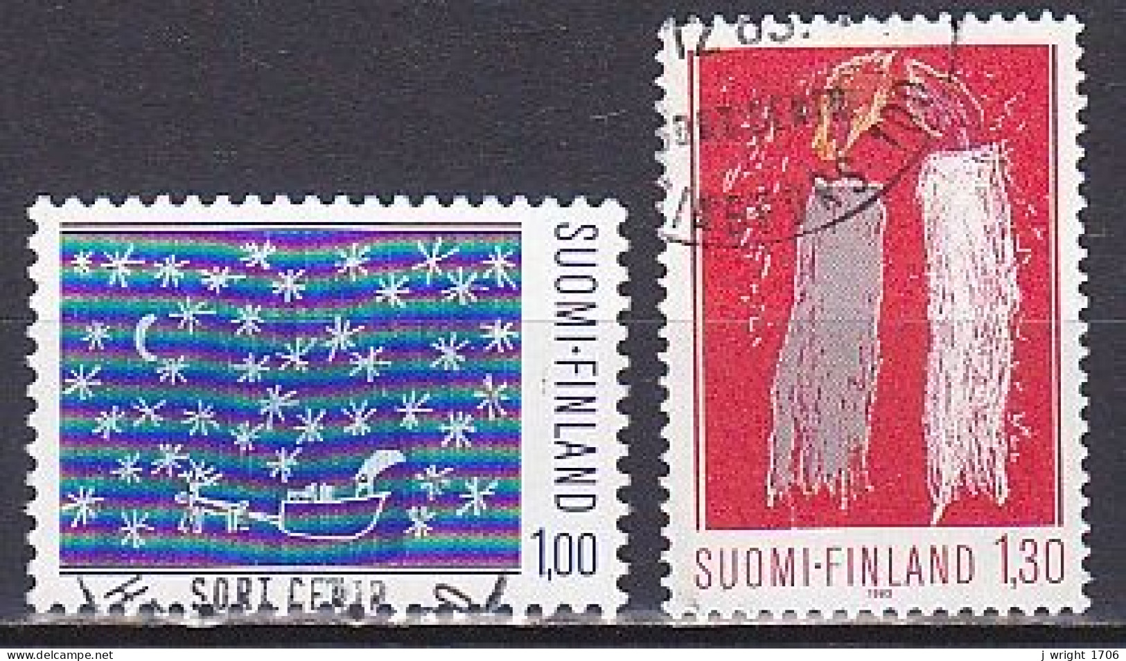 Finland, 1983, Christmas, Set, USED - Used Stamps