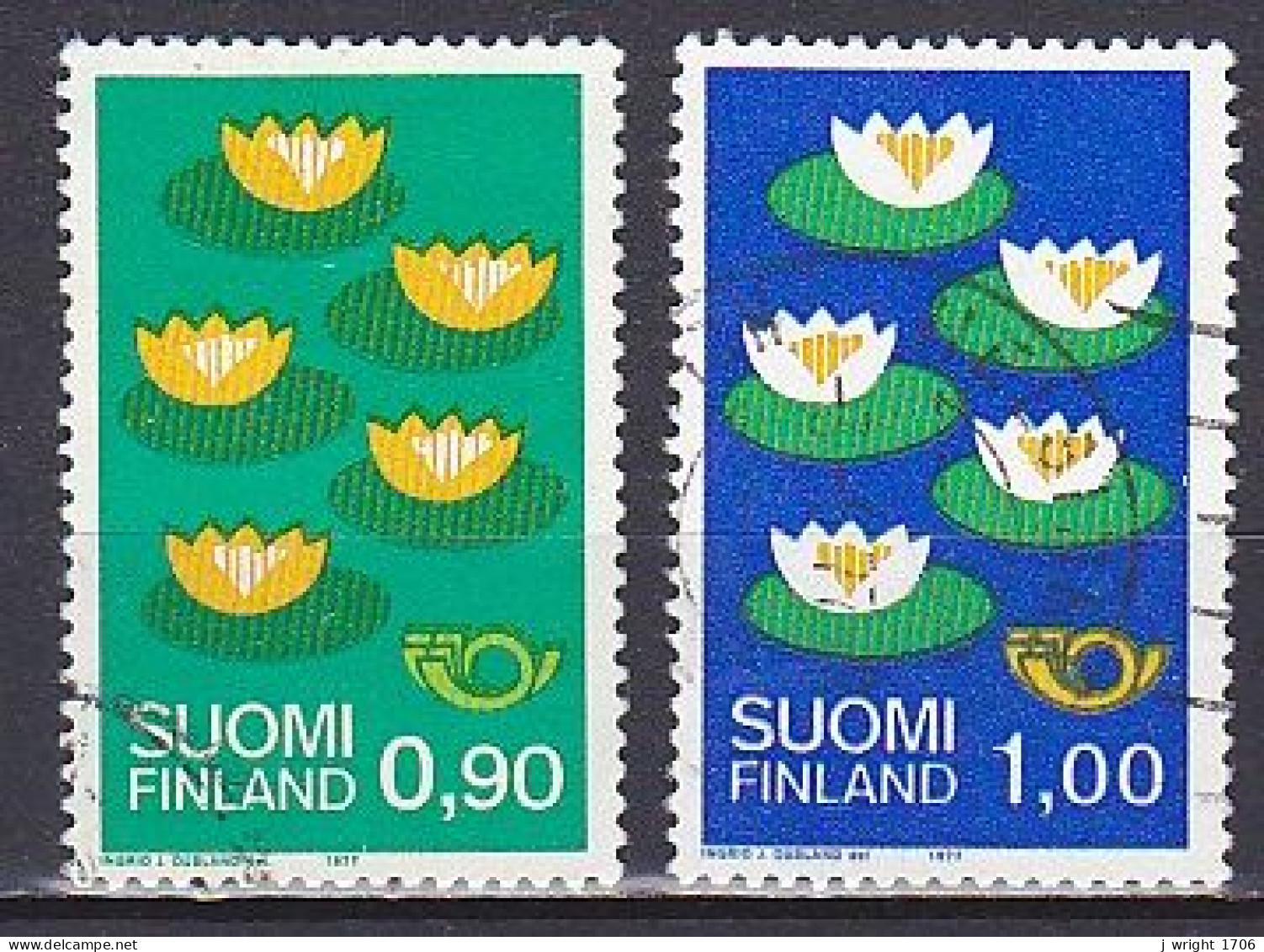 Finland, 1977, Nordic Co-operation Issue, Set, USED - Gebraucht