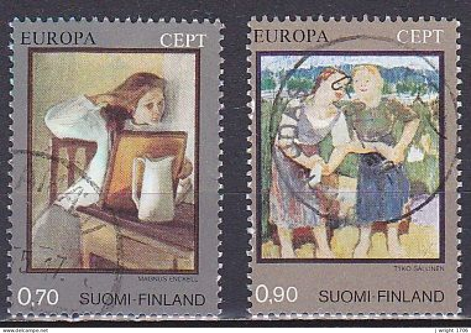 Finland, 1975, Europa CEPT, Set, USED - Gebruikt