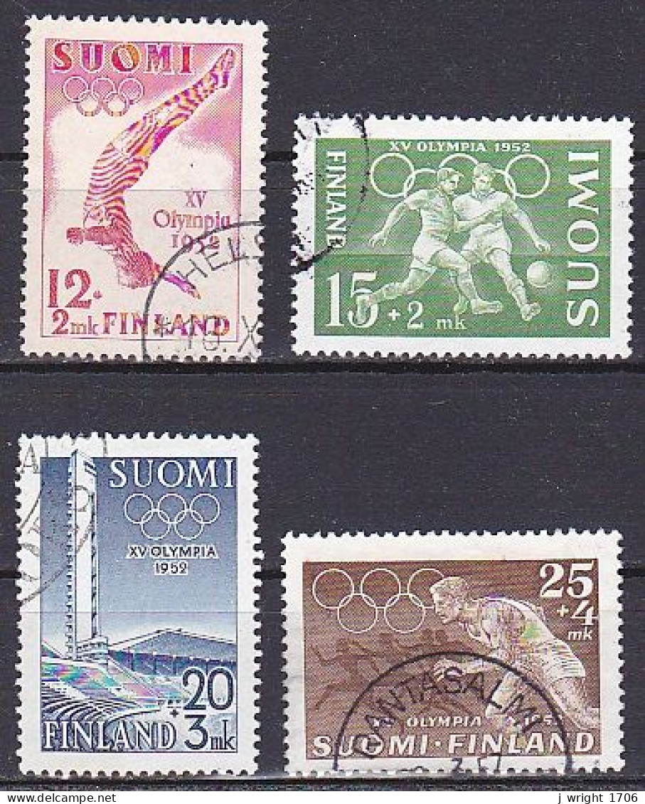 Finland, 1951, Olympic Games 1952, Set, USED - Usati