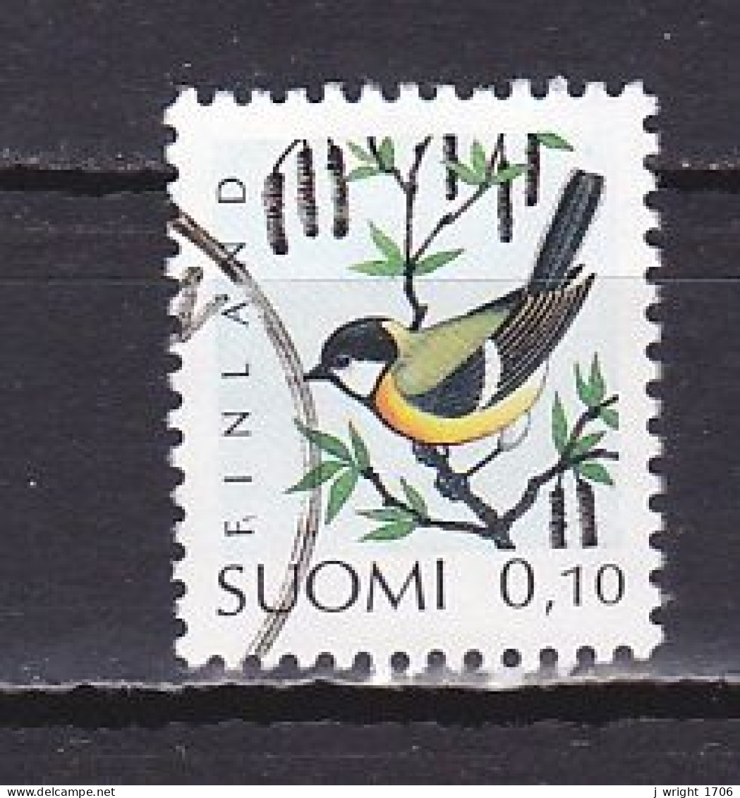 Finland, 1991, Birds/Great Tit, 0.10mk, USED - Used Stamps