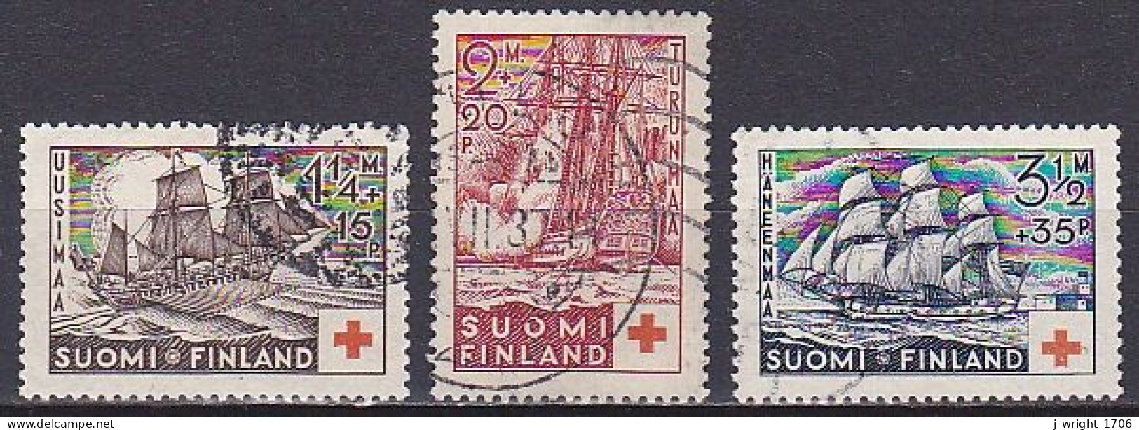 Finland, 1937, Red Cross Fund, Set, USED - Used Stamps