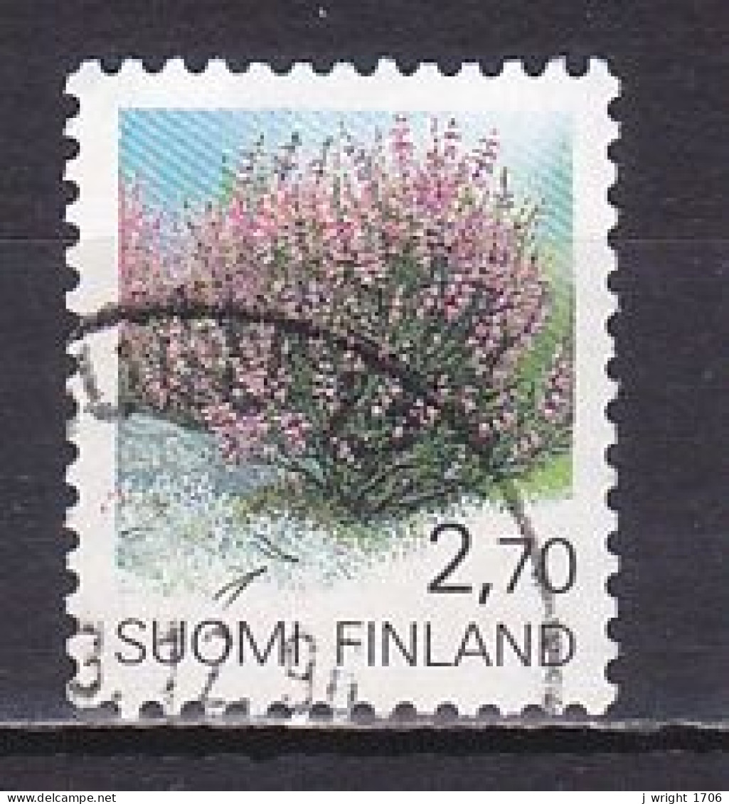 Finland, 1990, Regional Flowers/Heather, 2.70mk, USED - Gebruikt