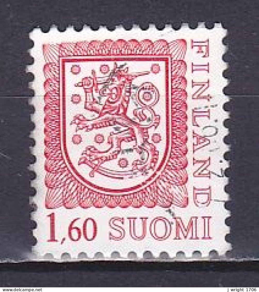 Finland, 1986, Coat Of Arms, 1.60mk, USED - Usados