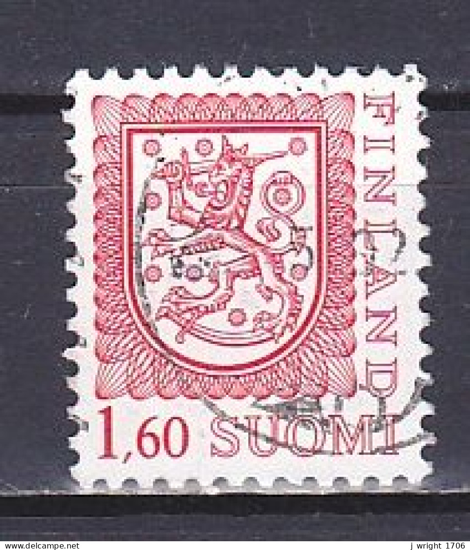 Finland, 1986, Coat Of Arms, 1.60mk, USED - Usados