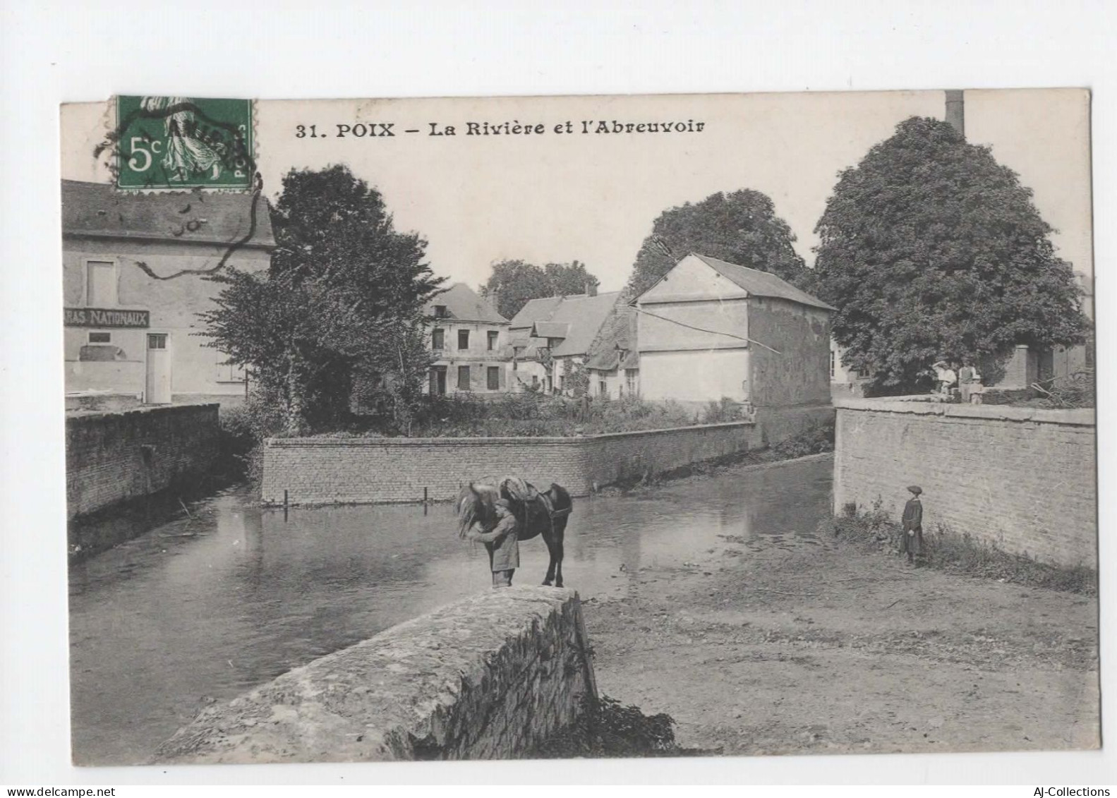 AJC - Poix - La Riviere Et L'abreuvoir - Poix-de-Picardie