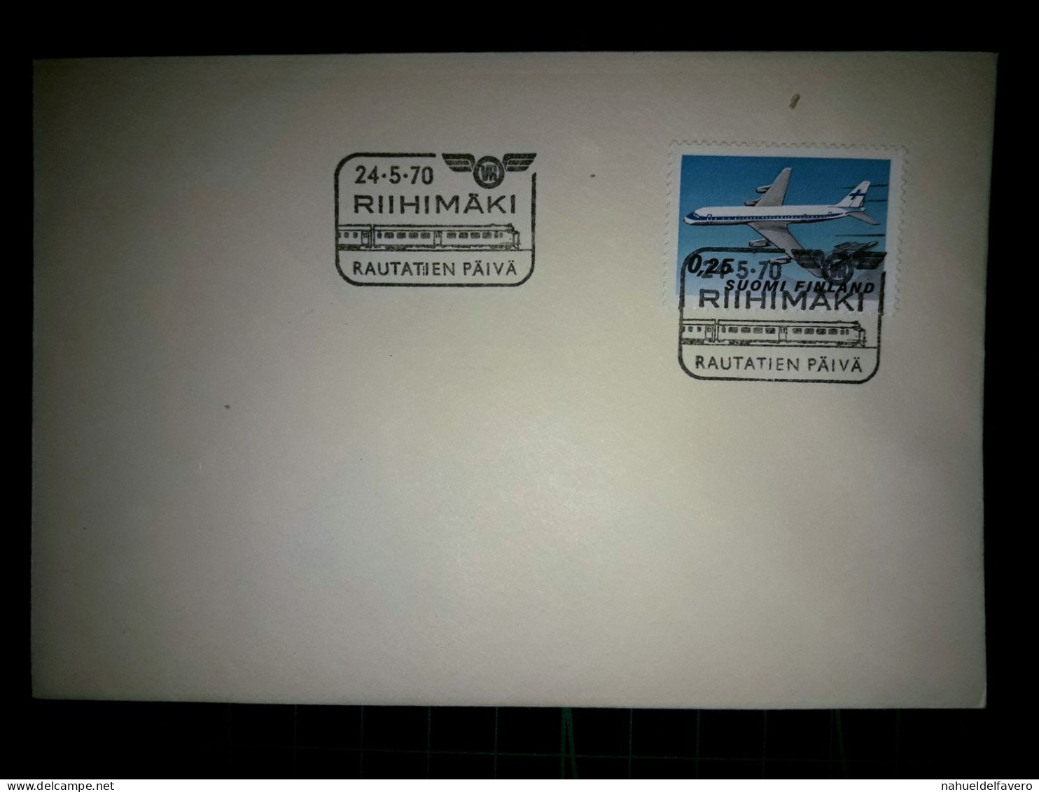 SUOMI / FINLANDE, Enveloppe Avec Cachet Spécial. Année 1970. - Used Stamps
