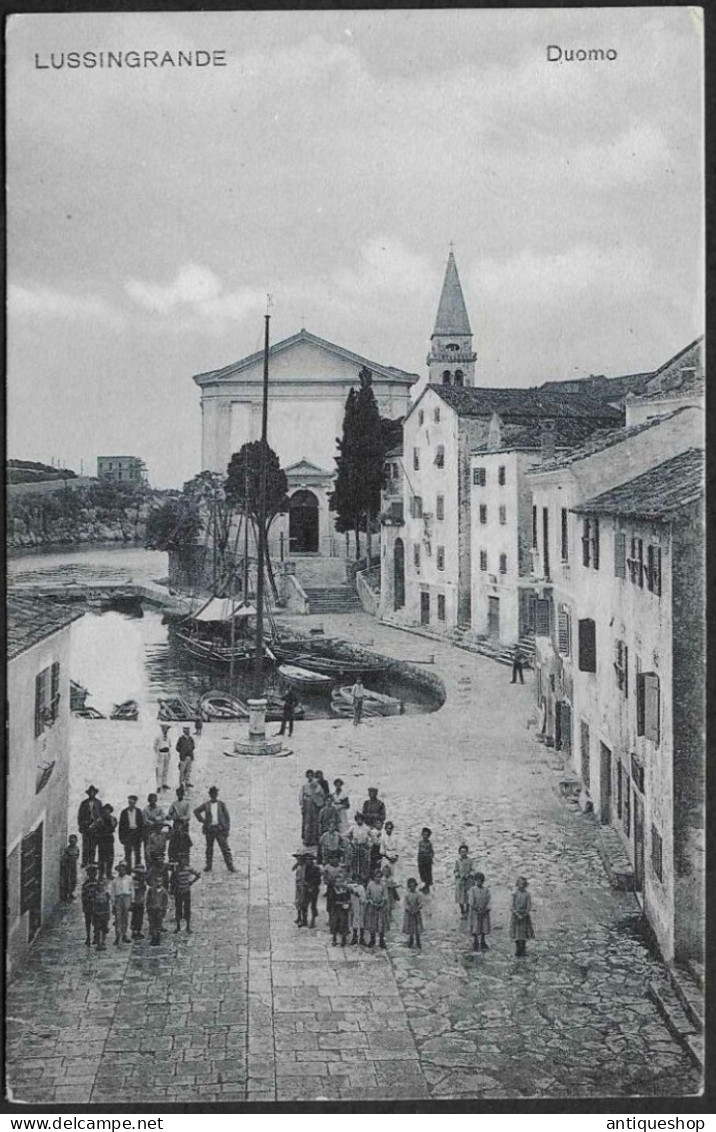 Croatia-----Veli Losinj (Lussingrande)-----old Postcard - Kroatien