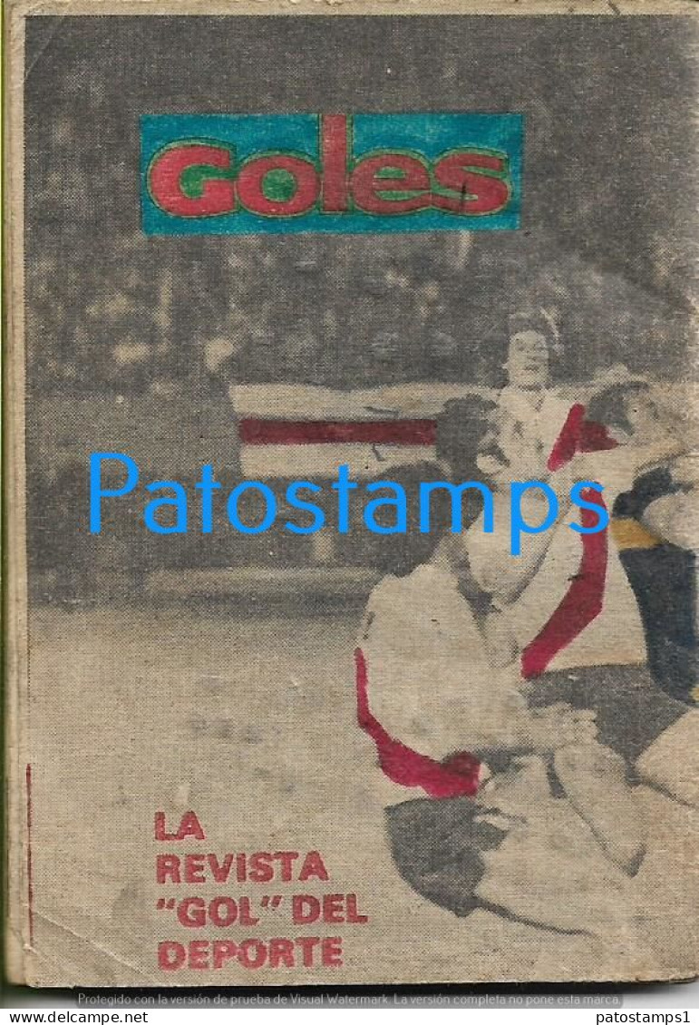 227147 ARGENTINA SPORTS SOCCER FUTBOL LIBRILLO GOLES LA REVISTA GOL MAGAZINE 1979 DETAILS NO POSTCARD - Argentine