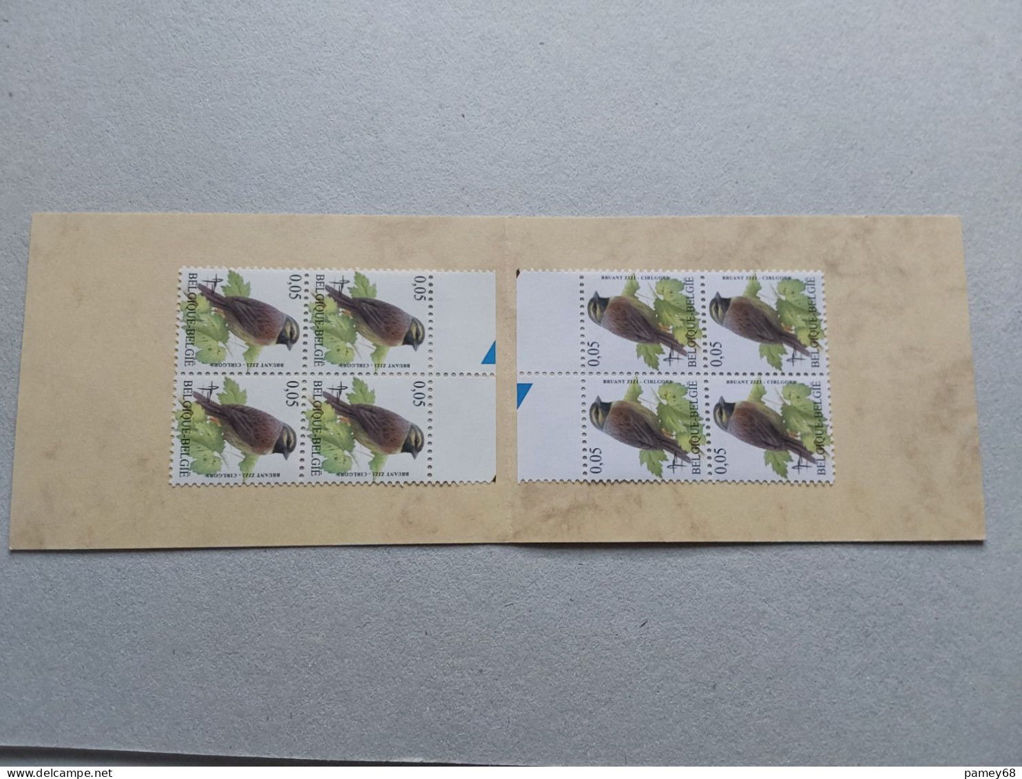 Carnet Privé Avec Timbres André Buzin 2005 Tirage 150 SPAB. - 1985-.. Pájaros (Buzin)