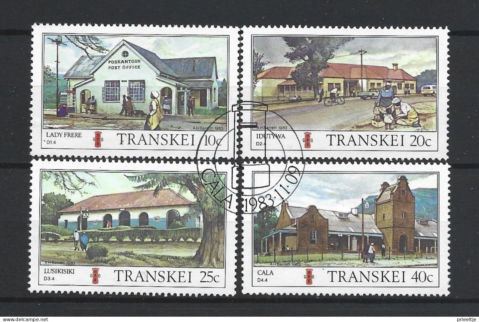 Transkei 1983 Postal Offices Y.T. 128/131 (0) - Transkei