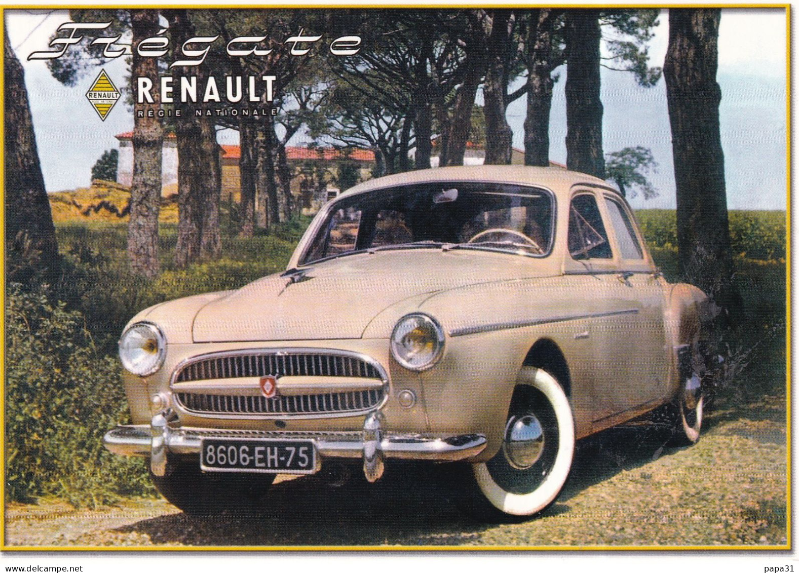 Frégate RENAULT - Voitures De Tourisme