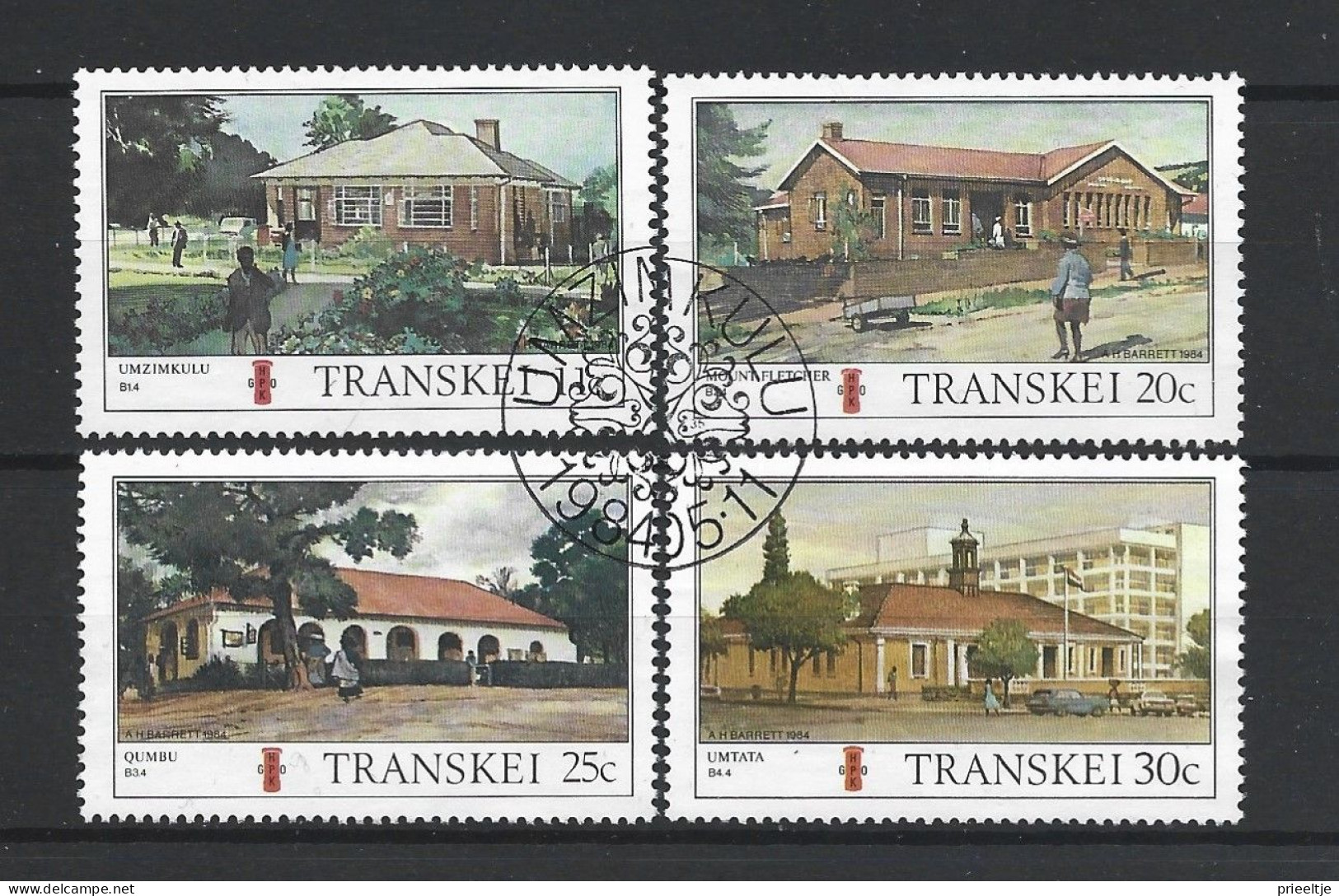 Transkei 1984 Postal Offices Y.T. 138/141 (0) - Transkei