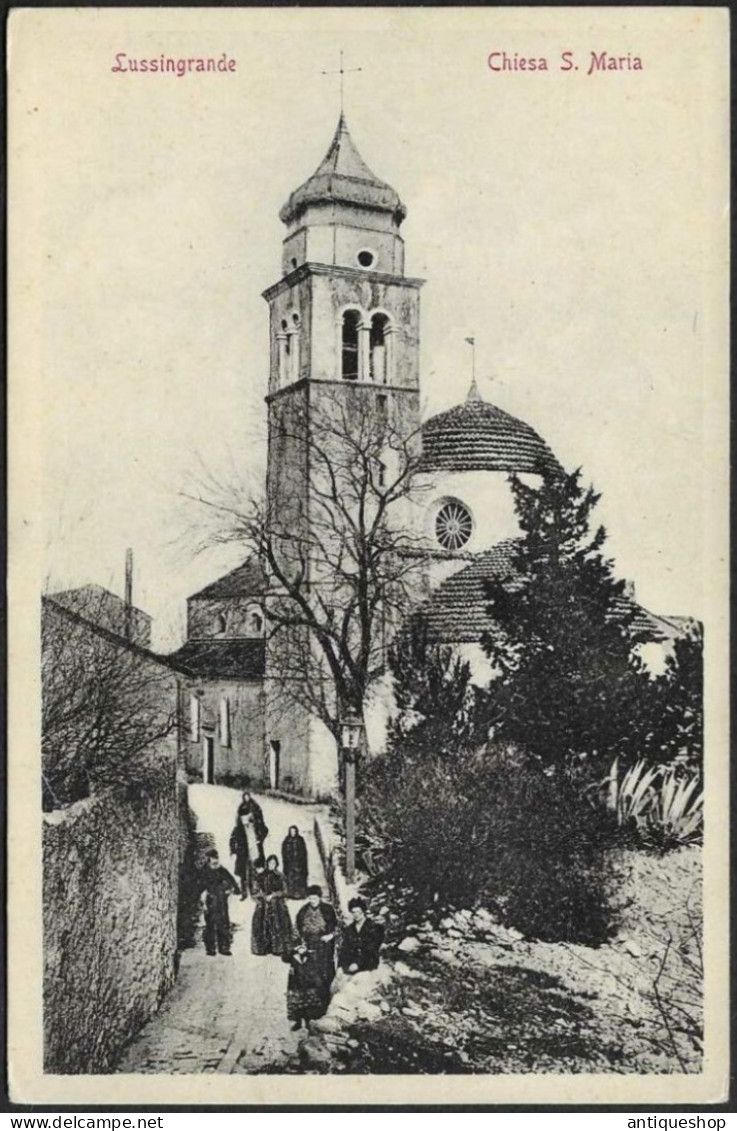 Croatia-----Veli Losinj (Lussingrande)-----old Postcard - Kroatien