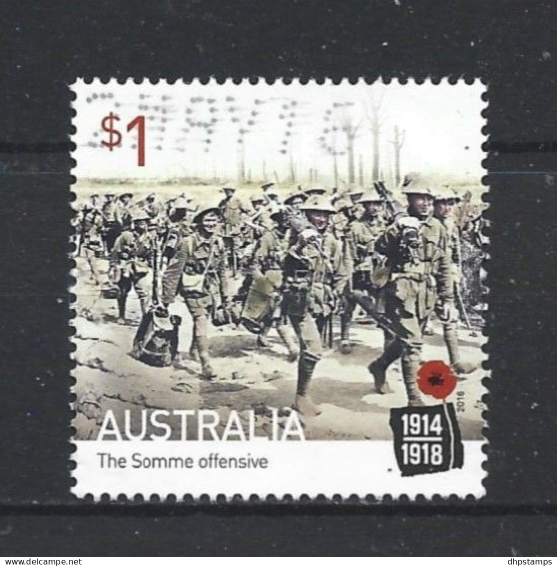 Australia 2016 WWI Centenary Y.T. 4311 (0) - Usados