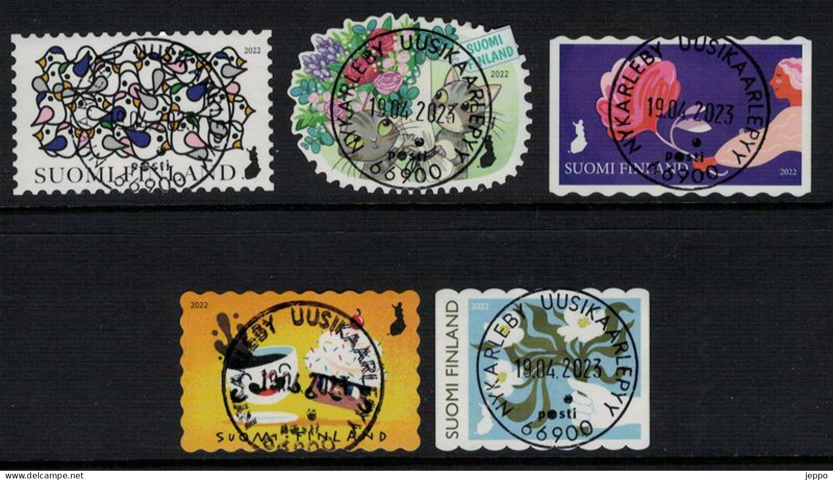 2022 Finland, Congratulations, Complete Set Fine Used. - Gebraucht