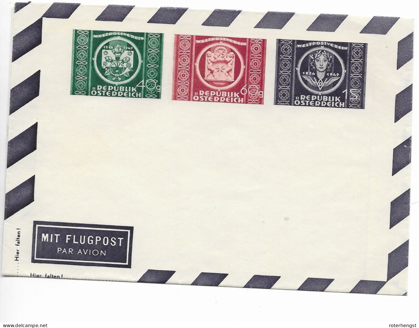 Austria Good Mint Airmail Stationary - Enveloppes