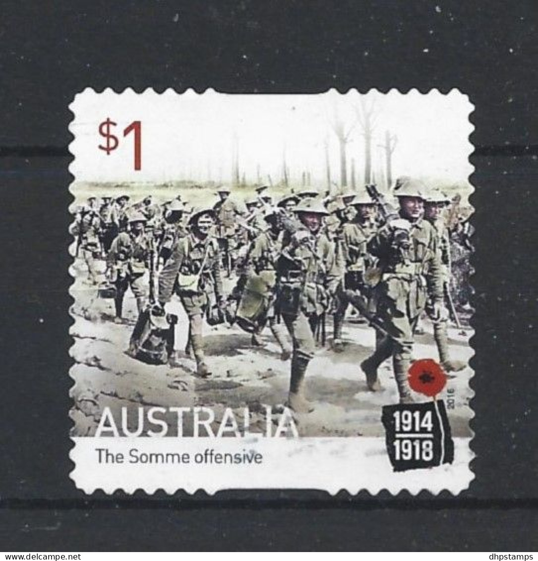 Australia 2016 WWI Centenary S.A. Y.T. 4316 (0) - Oblitérés