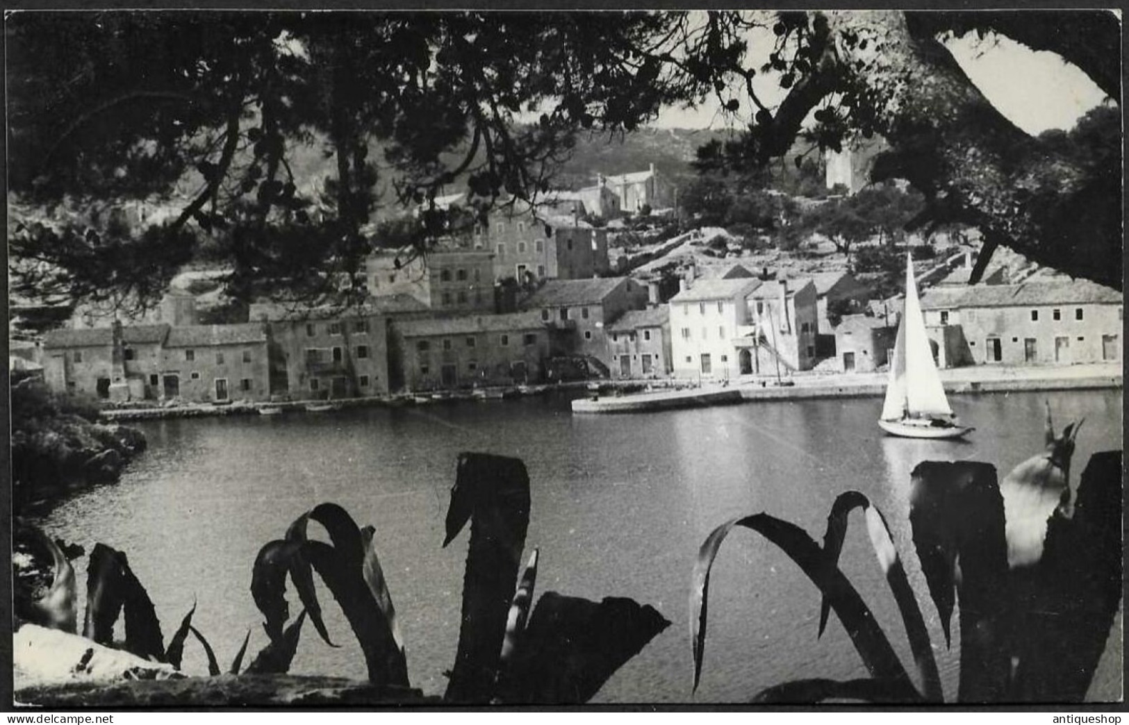 Croatia-----Veli Losinj (Lussingrande)-----old Postcard - Kroatien