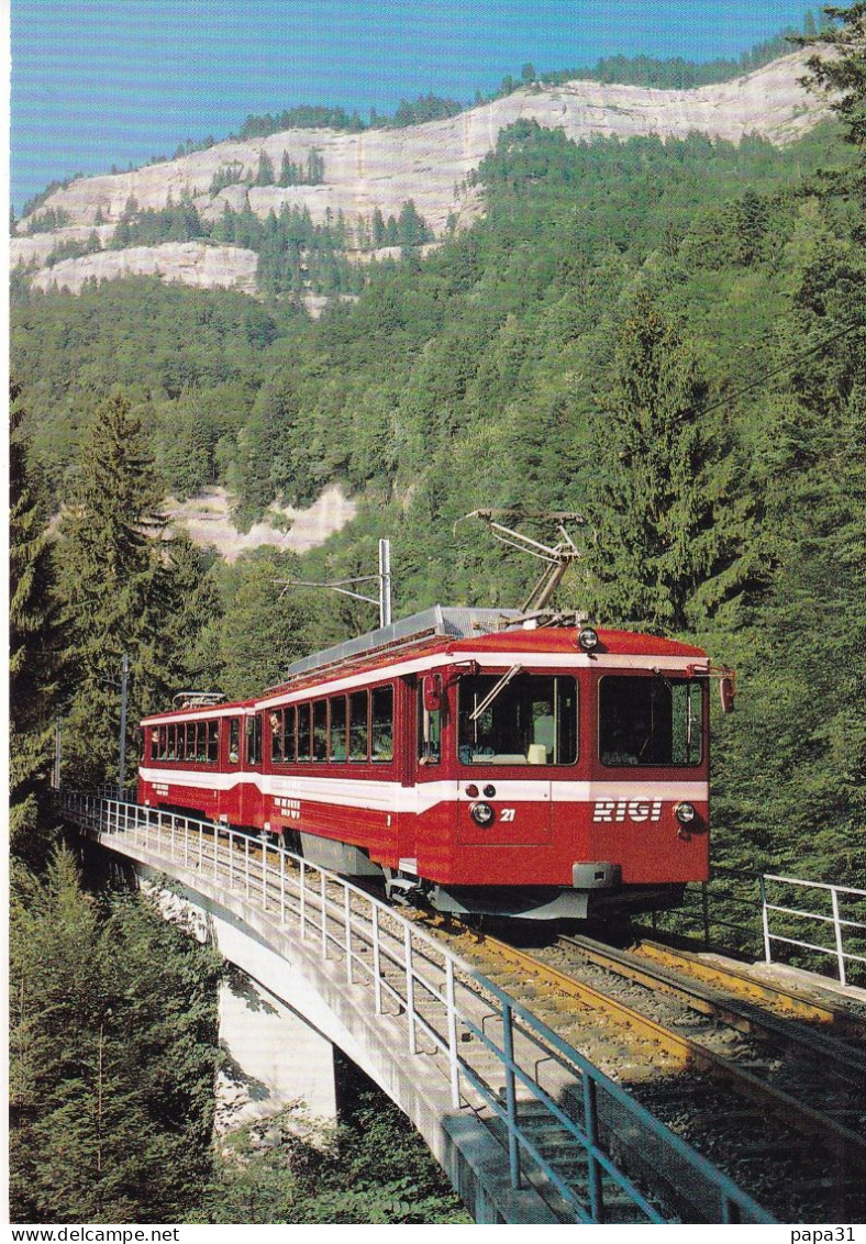 Vitznau-Rigi-Bahn - Treinen