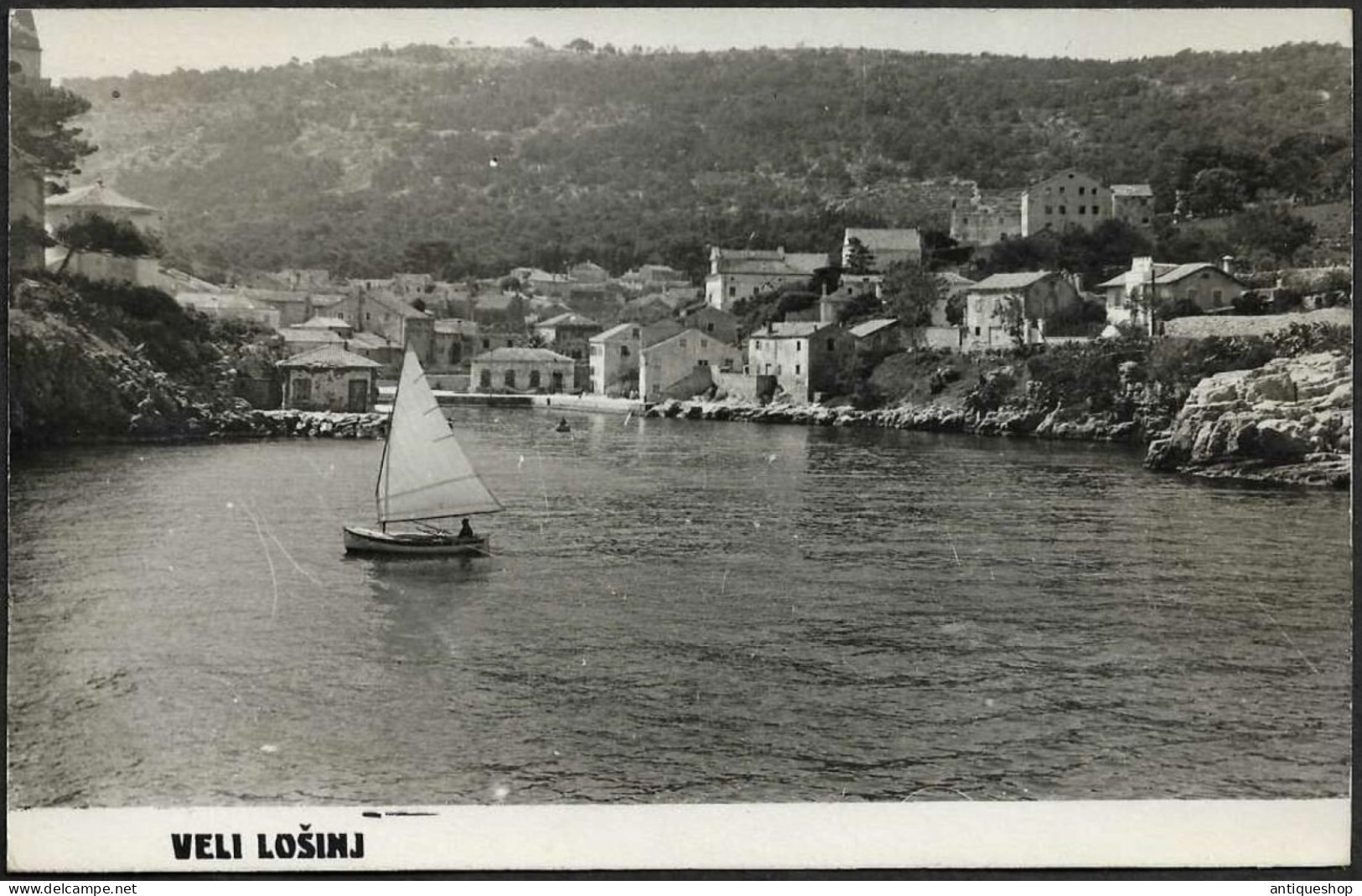 Croatia-----Veli Losinj (Lussingrande)-----old Postcard - Kroatien