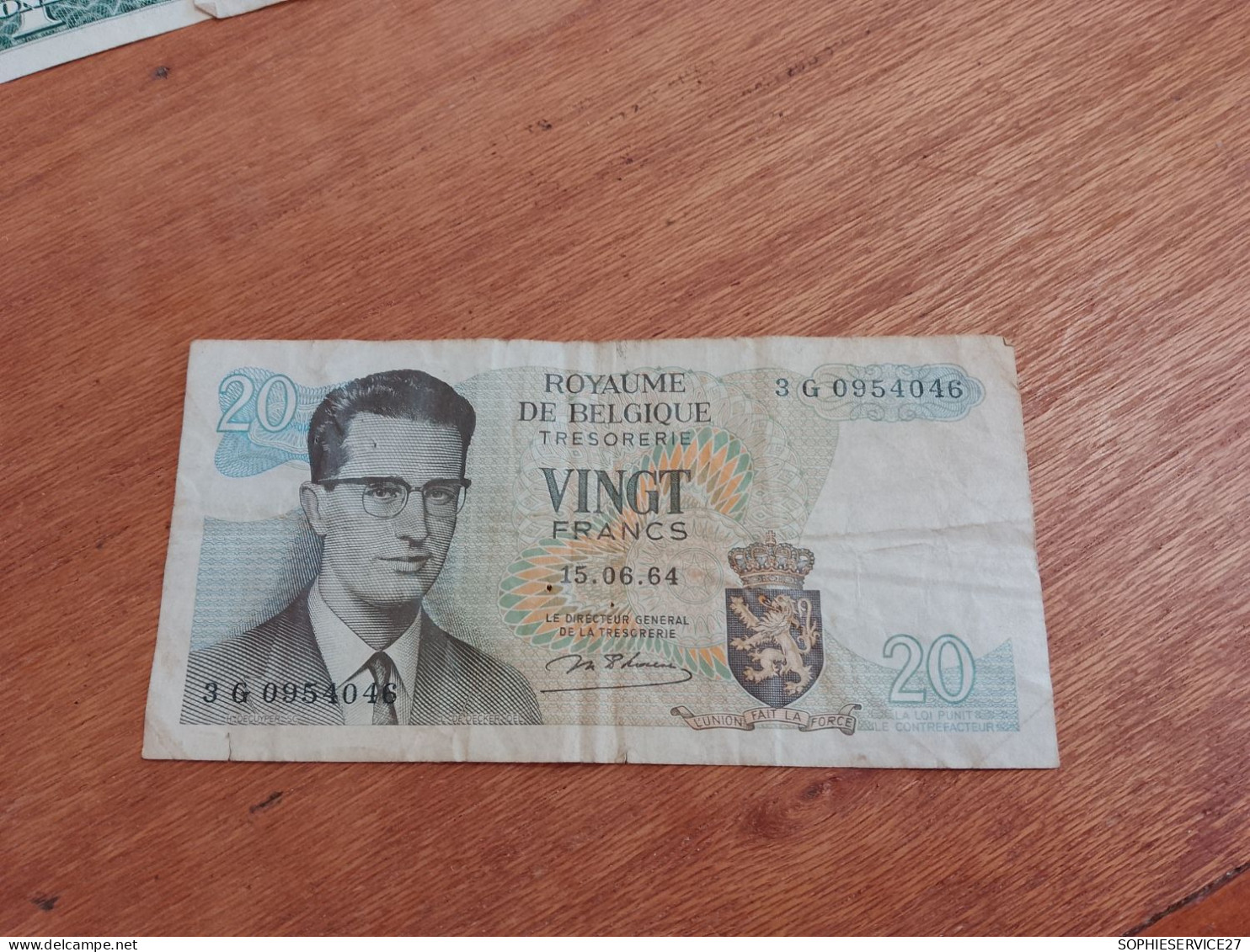 BILLET 20 FRANCS / ROYAUME DE BELGIQUE 1964 - Sonstige & Ohne Zuordnung