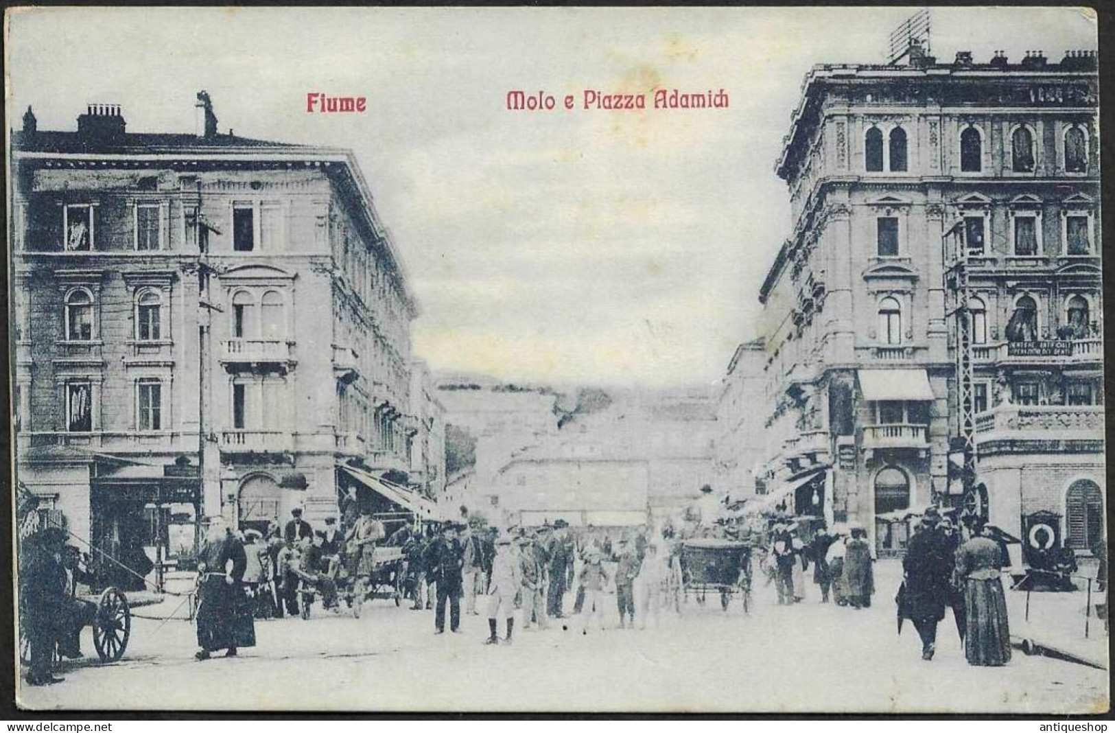 Croatia-----Rijeka (Fiume)-----old Postcard - Croatie