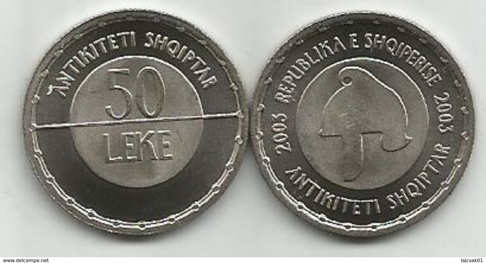 Albania 50 Leke 2003. KM#86 Albanian Antiquity High Grade - Albanien