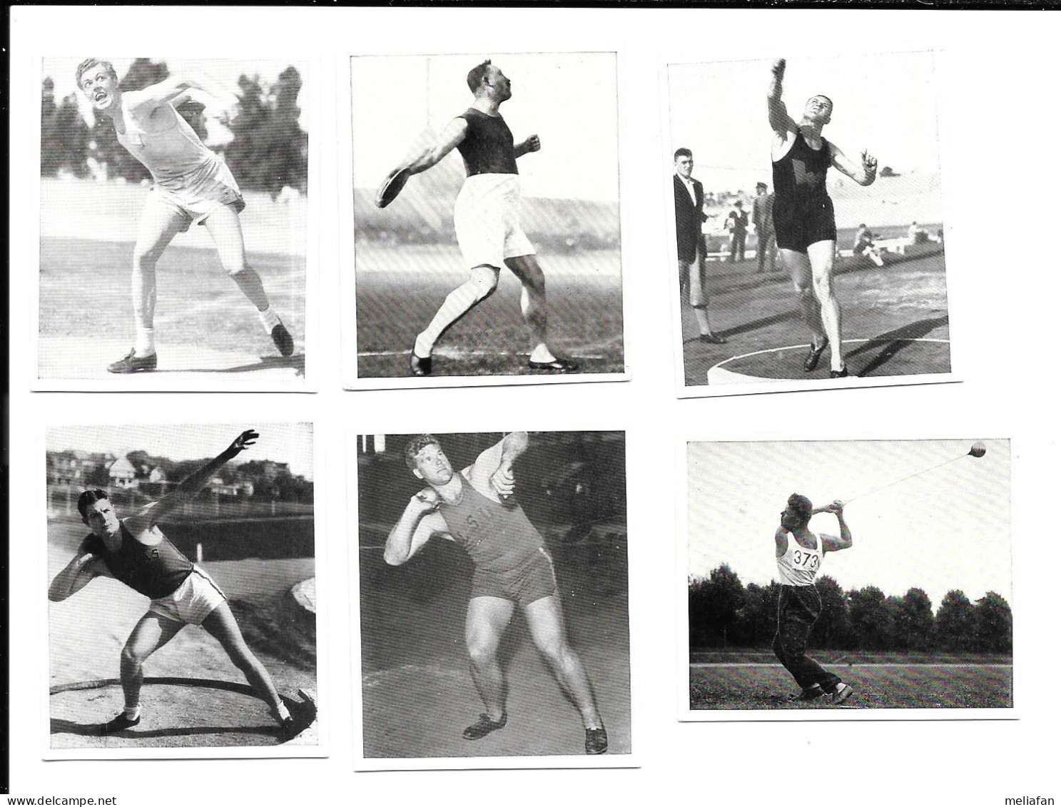 AJ39 - IMAGES CIGARETTES LIGA REKORD IM SPORT - POIDS DISQUE MARTEAU - RYAN HIRSHFELD SEEGERS JESSUP BAUSCH TORRANCE - Leichtathletik