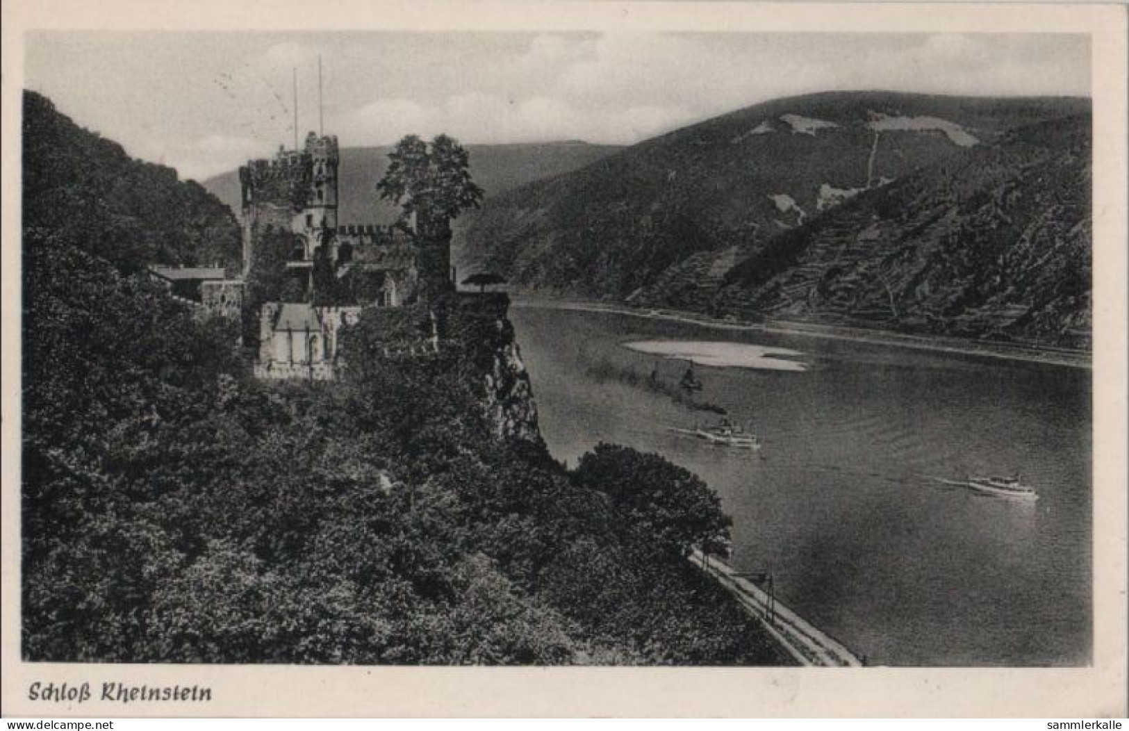 57919 - Trechtingshausen, Burg Rheinstein - 1958 - Ingelheim