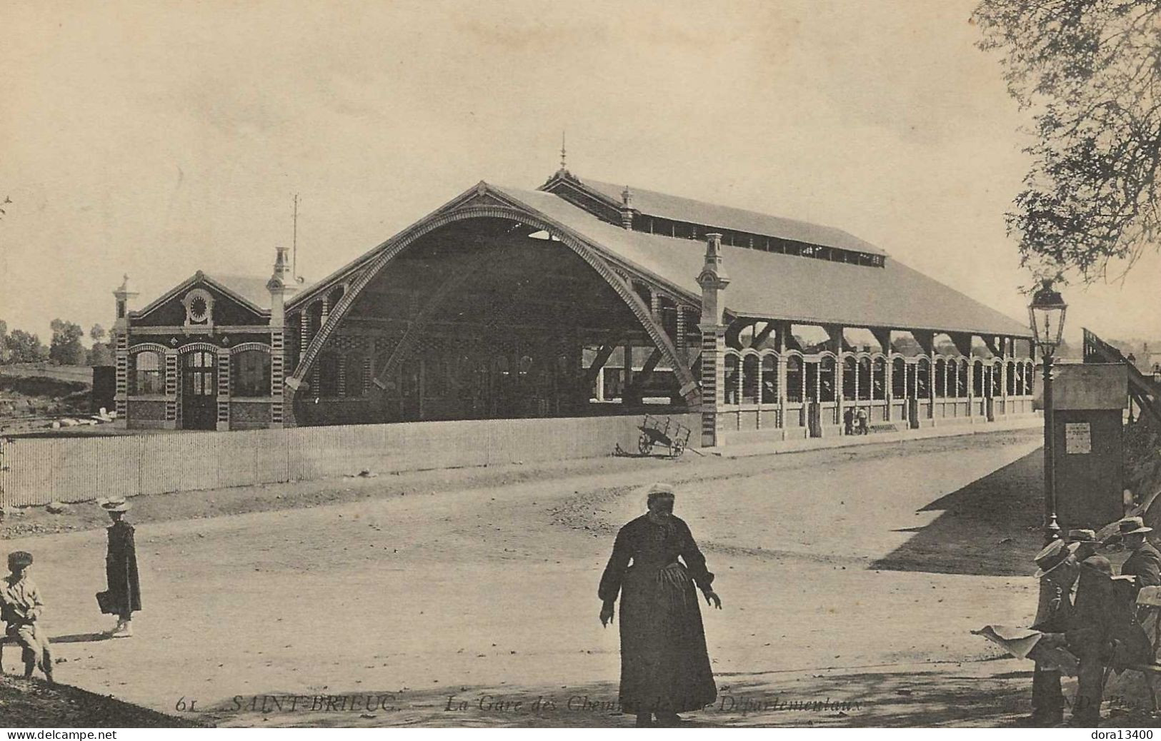 CPA22- SAINT-BRIEUC- La Gare Des Chemins De Fer Départementaux - Saint-Brieuc