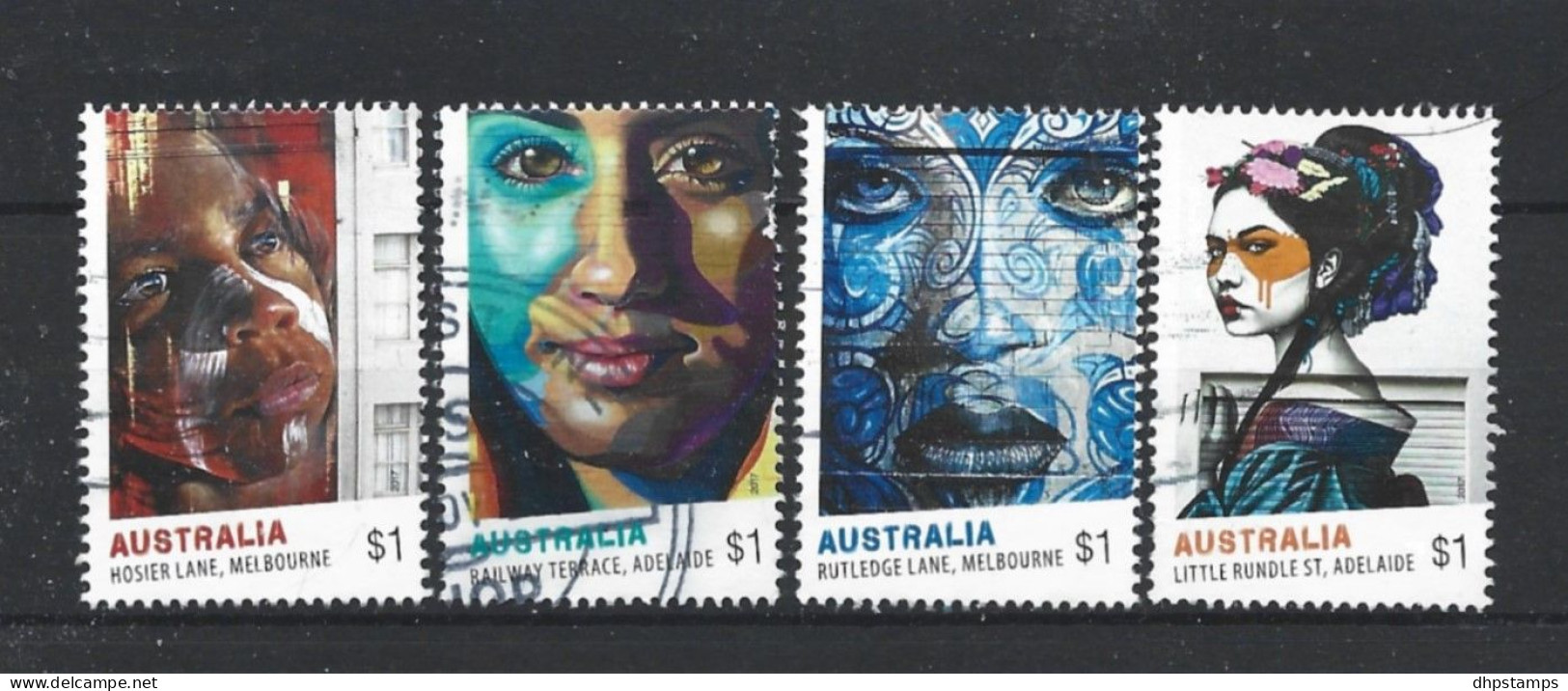 Australia 2017 Street Art Y.T. 4449/4452 (0) - Used Stamps