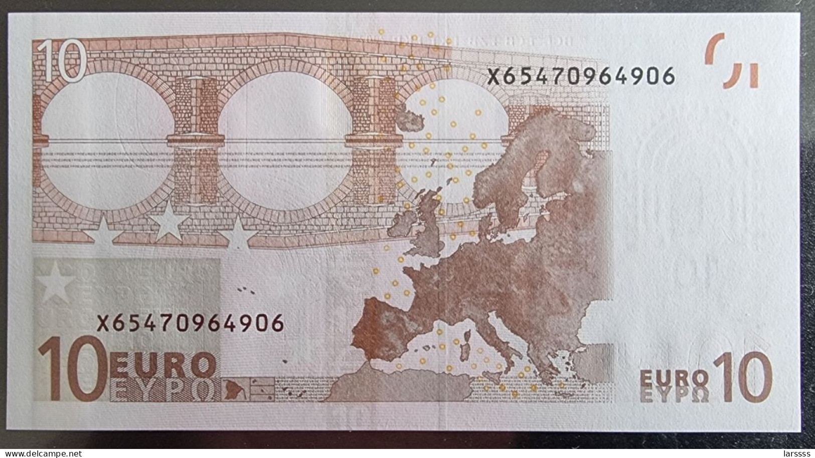 1 X 10€ Euro Draghi E004I3 X65470964906 - UNC - 10 Euro