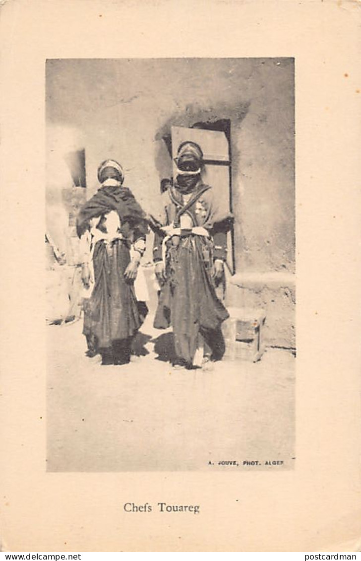 Algérie - Chefs Touaregs - Ed. A. Jouve  - Mannen