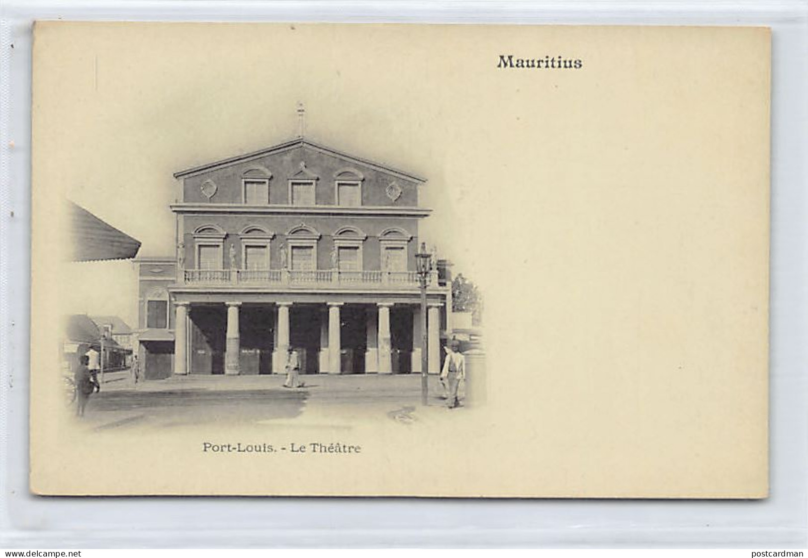 Mauritius - PORT LOUIS - Le Théâtre - Publ. Unknown  - Maurice