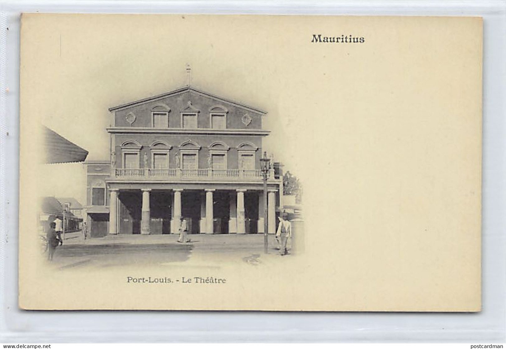 Mauritius - PORT LOUIS - Le Théâtre - Publ. Unknown  - Mauricio