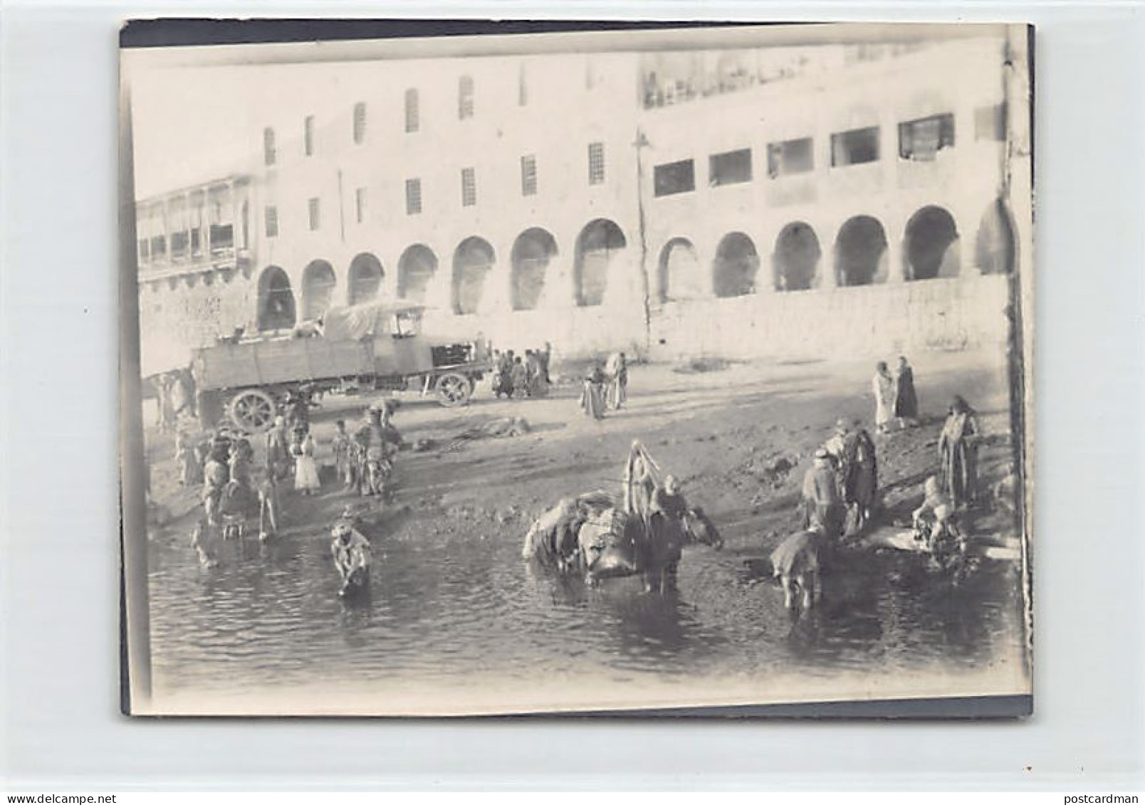 Iraq - BAGHDAD Or MOSUL ? - The Banks Of The Tigris River - PHOTO From An Album Of A German Soldier Attached To The Tirk - Iraq