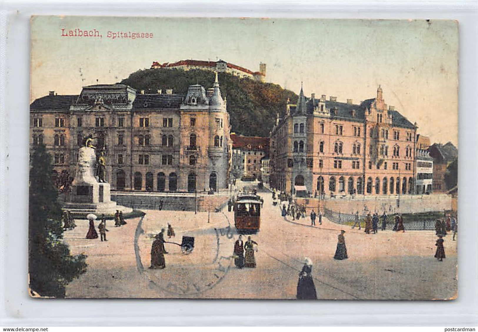 Slovenia - LJUBLJANA Laibach - Spitalgasse - Publ. J. Giontini (1906) - Slovenia