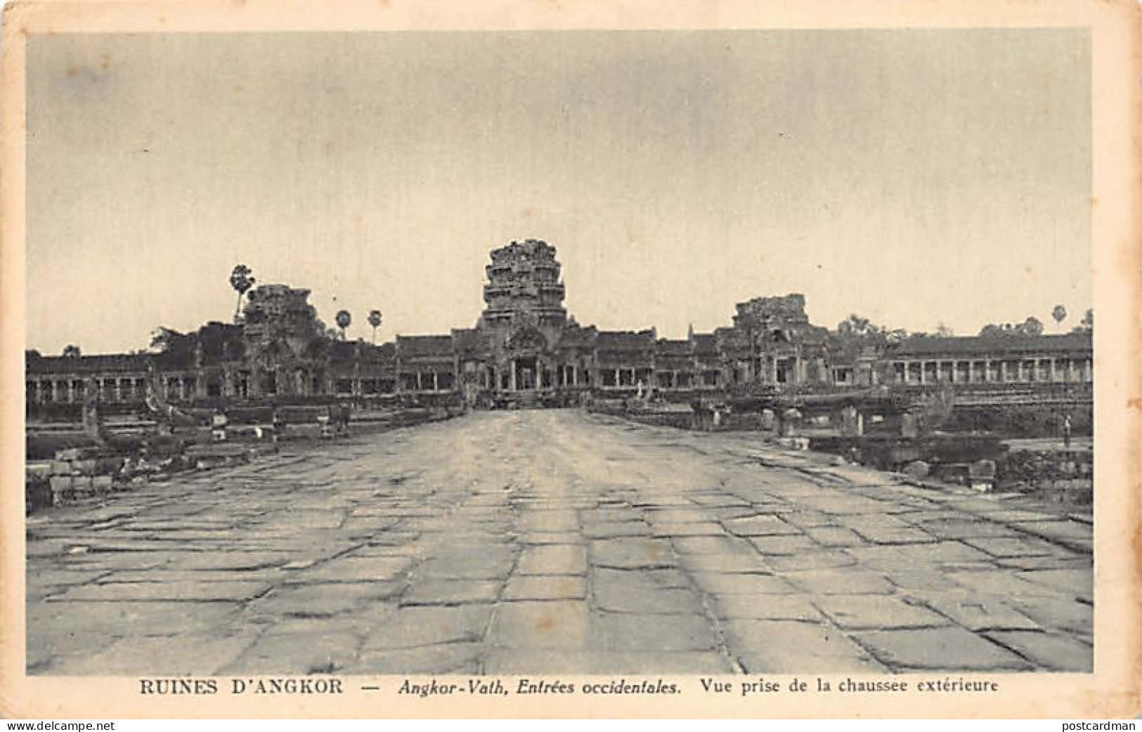 Cambodge - Ruines D'Angkor - Angkor-Vath, Entrées Occidentales - Ed. Nadal 4 - Camboya