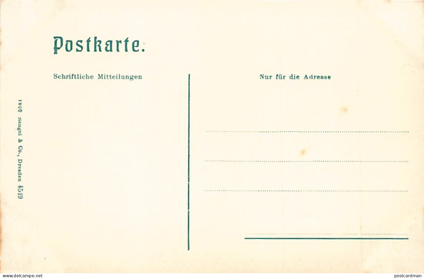WIEN - Praterstern - Verlag Stengel & Co. 4549 - Wien Mitte